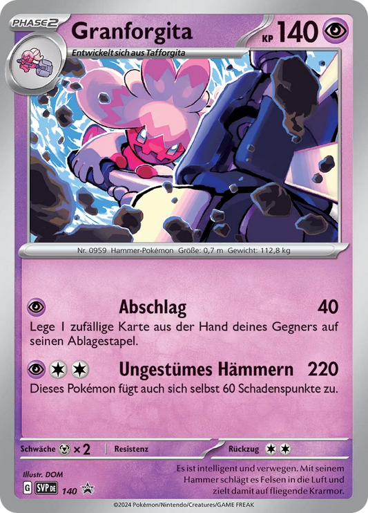 Granforgita SVP 140 Promo