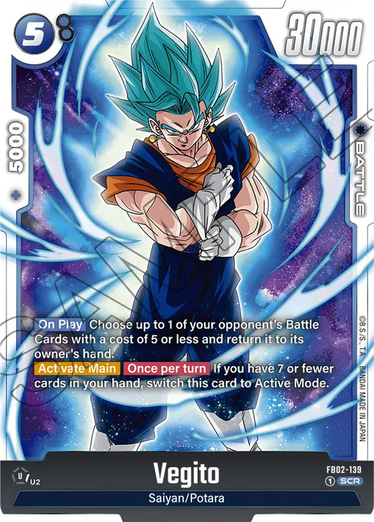 Vegito FB02-139 Holo EN