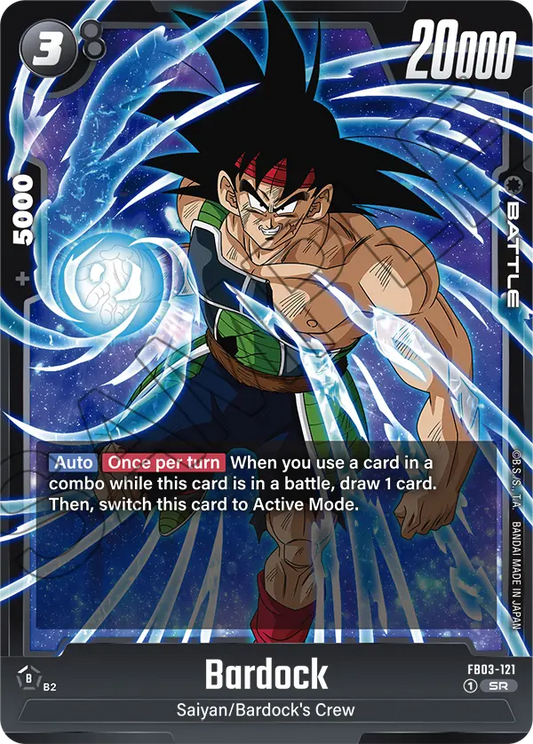 Bardock FB03-121 Holo EN