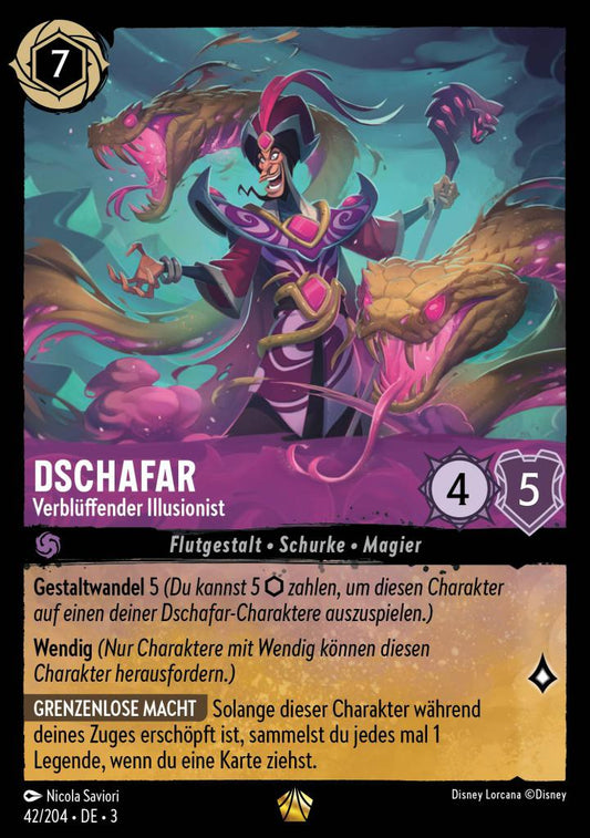 Dschafar Verblüffender Illusionist 42/204 Holo