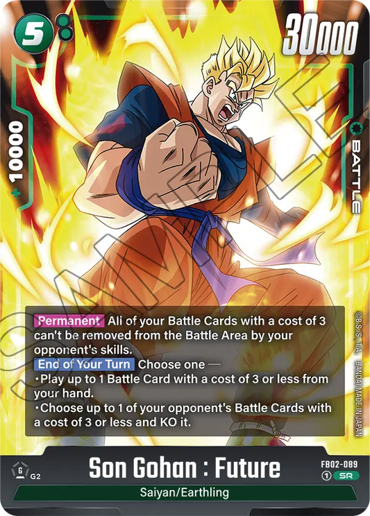 Son Gohan : Future FB02-089 Holo EN
