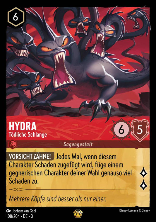 Hydra Tödliche Schlange 108/204