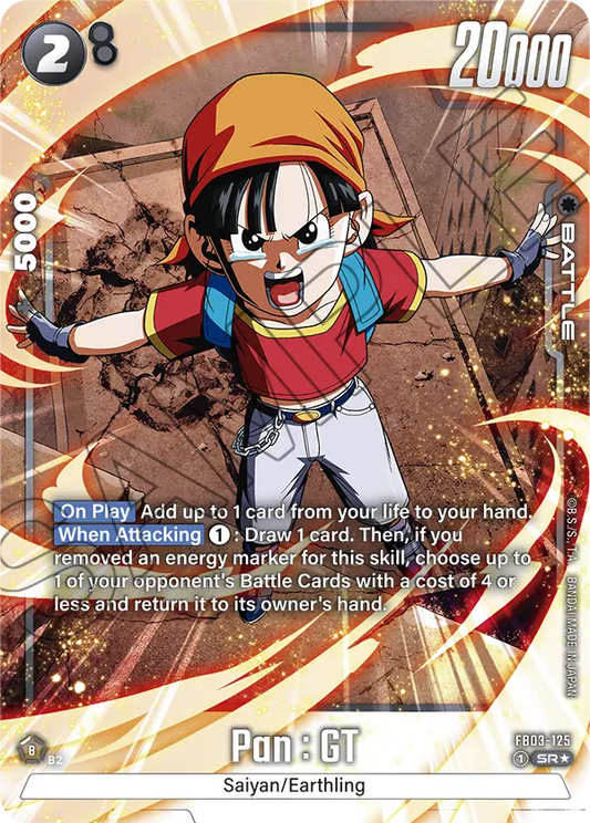 Pan : GT FB03-125 Holo EN