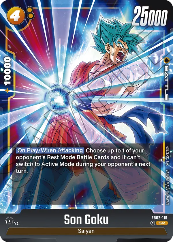 Son Goku FB02-119 Holo EN
