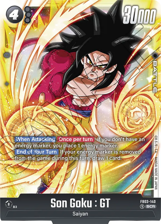 Son Goku : GT FB03-140 Holo EN